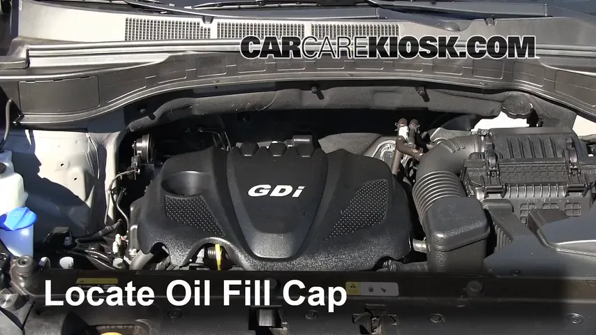 2013 Hyundai Santa Fe Sport 2.4L 4 Cyl. Oil